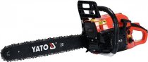 На фото Бензопила Yato 56.5 см3, 2.5 кВт, шина 20" 48 см (YT-84910)
