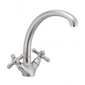 На фото Смеситель для кухни Haiba DOMINOX 273 матовый (HB0083)