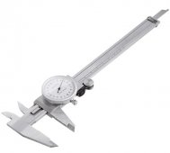 На фото Штангенциркуль стрелочный Intertool 150 мм (MT-3005)