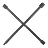 На фото Ключ крестовой Intertool 16"*406мм, D=16мм, 17; 19; 21; 1/2" (HT-1603)