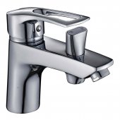 Смеситель для раковины Haiba HANSBERG 001 с выходом для гигиен. лейки (HB0821) На фото Смеситель для раковины Haiba HANSBERG 001 с выходом для гигиен. лейки (HB0821)