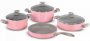 На фото Набор посуды Korkmaz Mia Manolya Alu 7 предметов A1325