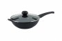 Сковорода вок с крышкой Vinzer 28 см Castform Line (89404) На фото Сковорода вок с крышкой Vinzer 28 см Castform Line (89404)