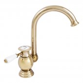 На фото Смеситель для умывальника ZERIX Z7017-4 (ZX0543)