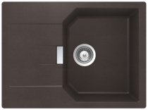 На фото Кухонная мойка Schock Manhattan D100 S Mocha-63 (22034563)