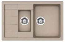 На фото Мойка для кухни Schock Aster D150 S Sabbia-58 (31076058)