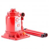 На фото Домкрат бутылочный Intertool 2-хштоковый 6т (GT0033)