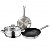 На фото Набор посуды Blaumann Gourmet Line 3 предметов (BL-3179)