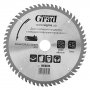 Диск пильный Grad по дереву с твердосплавными напайками 230х32(30;25.4)х60T (1958575) На фото Диск пильный Grad по дереву с твердосплавными напайками 230х32(30;25.4)х60T (1958575)