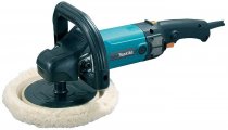 На фото Полировальная машина Makita 9237CB 1200 Вт 165 мм (54651)