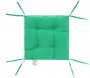 На фото Подушка на стул DOTINEM COLOR мятная 40х40 (борт 5см)  (213109-6)