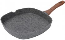 Cковорода гриль Bergner Granito 28 см (BG-7979) На фото Cковорода гриль Bergner Granito 28 см (BG-7979)