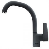 Смеситель для кухни Franke ATMOSFERA фрагранит графит (115.0027.873) На фото Смеситель для кухни Franke ATMOSFERA фрагранит графит (115.0027.873)