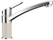 Кухонный смеситель Schock SC90 Everest-26 хром/светло-серый (59800026) На фото Кухонный смеситель Schock SC90 Everest-26 хром/светло-серый (59800026)