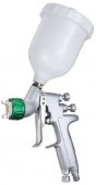 На фото Краскопульт пневматический Auarita HVLP 1.3 мм 120-150 л/мин 2.5 Бар 600 мл (H-923-1.3)