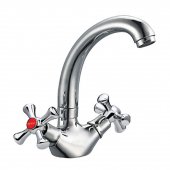 На фото Смеситель для раковины ZERIX TMC 828 (ZX0085)