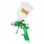 Краскораспылитель Sigma HVLP Ø1.3+1.7 с в/б (зеленый) (6812121) На фото Краскораспылитель Sigma HVLP Ø1.3+1.7 с в/б (зеленый) (6812121)