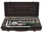 На фото Набор инструмента Toptul 1/2" дюйм+метрич 38 едениц (GBB38190)