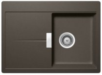 На фото Кухонная мойка Schock Horizont D100 S Carbonium-60 (52034090)