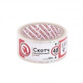 На фото Скотч прозрачный Intertool 48мм*50м*52мкм (KT-0902)