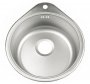 На фото Кухонная мойка Haiba 50x44 Satin матовая (HB0540)