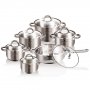 На фото Набор посуды Blaumann Gourmet Line 12 предметов (BL-3152)