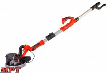 На фото Шлифмашина для стен и потолка Mastertool 750 Вт, 800-1700 об/мин, 215 мм длина 120-180 см (MDS7503L)