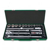 На фото Набор инструмента дюймового Toptul 1/2" 25 едениц 12-граней (GCAD2514)