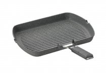 На фото Cковорода гриль Korkmaz Grey 34 см (A1499)