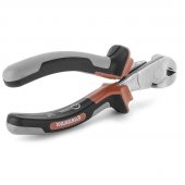 На фото Клещи торцевые Intertool 160мм CrV с изолированными рукоятками PROF (NT-0236)