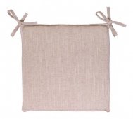 На фото Подушка для стула Прованс Bohema Taupe Поролон 40x40 см Коричневая (.006391)