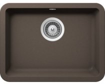 На фото Кухонная мойка Schock Solido N100 Mocha-63 (27025063)