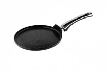 На фото Сковорода для блинов Vinzer 24 см Granite Induction line (89437)