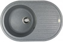 На фото Кухонная мойка Idis Vectra Fashion gray 310