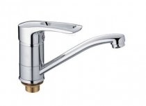 Кухонный смеситель Haiba Hansberg 555-15 СМ на гайке (HB0215) На фото Кухонный смеситель Haiba Hansberg 555-15 СМ на гайке (HB0215)