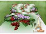 На фото Комплект постельного белья Love you Рябина 230х245 см 4шт Евро Зеленый (fs 213)