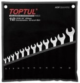 На фото Набор ключей комбинированных Toptul 12 шт 6-22 Hi-Performance (GPAX1202)