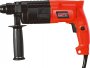 На фото Перфоратор Mastertool SDS plus 20 мм, 500 Вт, 850 об/мин, 4500 уд/мин, 1.5 Дж, 2 режима (MRHL2007)