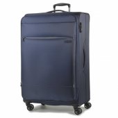 На фото Чемодан на колесах Rock Deluxe-Lite (L) Navy (924787)