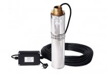 На фото Скважинный насос Водолей диаметр 95мм (БЦПЭУ 0,5-40У)