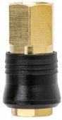 На фото Быстроразъемное соединение Intertool с внутренней резьбой 3/8" латунь (PT-1818)