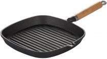 Сковорода-гриль чугунная Gipfel DILETTO 25 см (2749) На фото Сковорода-гриль чугунная Gipfel DILETTO 25 см (2749)