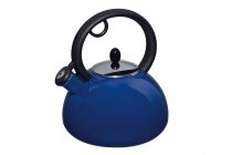 На фото Эмалированный чайник Capriccio Blu Bollitore collection, 2,5 л (88616)