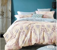 На фото Постельное белье Arya Хлопок 200х220 Olivia Двуспальное (TR1002861)