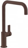 Кухонный смеситель Franke Elegance фрагранит шоколад (115.0296.809) На фото Кухонный смеситель Franke Elegance фрагранит шоколад (115.0296.809)