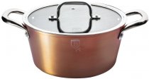 На фото Кастрюля Berlinger Haus Bronze Titan 24 см 4.1 л (BH-1689)
