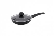 Сковорода с крышкой Vinzer 24 см Castform Line (89407) На фото Сковорода с крышкой Vinzer 24 см Castform Line (89407)