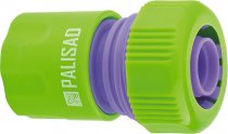 На фото Соединитель PALISAD пластмассовый быстросъемный для шланга 3/4" (66160)
