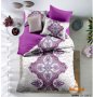 На фото Постельное белье Love you Виолетта Евро (1710005)