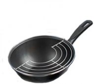 Сковорода вок Vitrinor BLACK 28 см (1102537) На фото Сковорода вок Vitrinor BLACK 28 см (1102537)